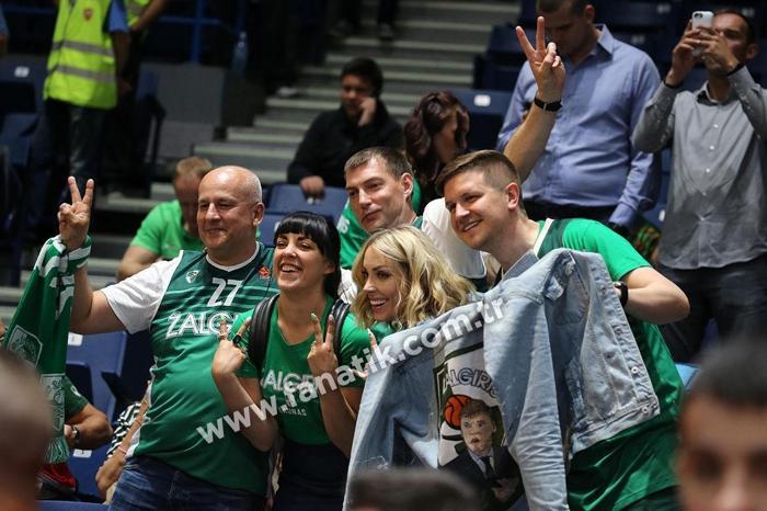 Fenerbahçe Doğuş - Zalgiris Kaunas maçından ekrana yansımayanlar