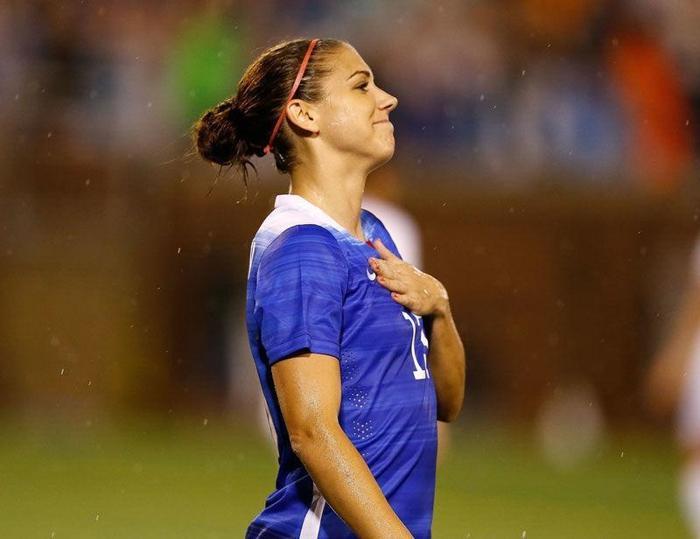 Dünyanın en güzel forveti: Alex Morgan