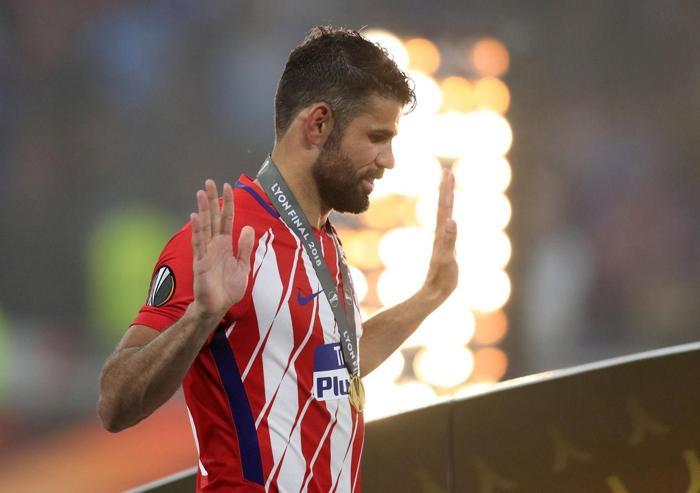 Atletico Madrid UEFA Avrupa Liginin kazandı İşte kupa coşkusu