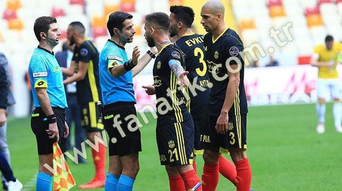 Yeni Malatyaspor-Fenerbahçe maçında kareler