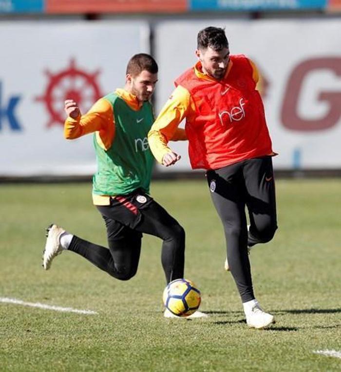 Marcao Galatasarayda ilk idmanına çıktı