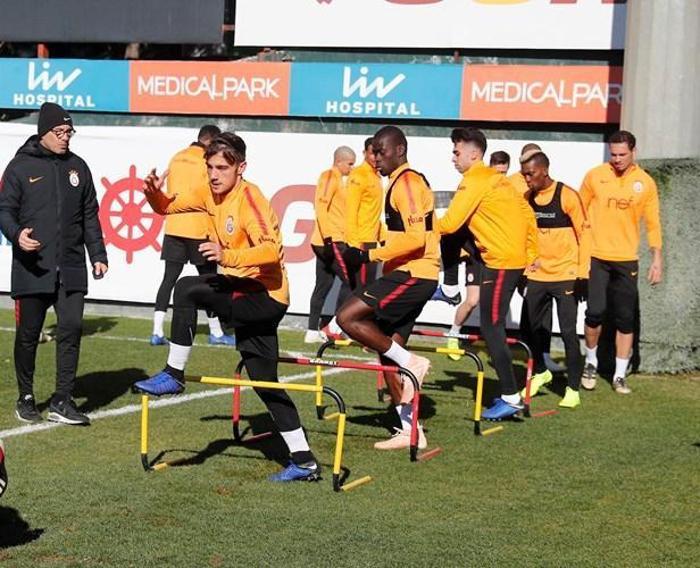 Marcao Galatasarayda ilk idmanına çıktı