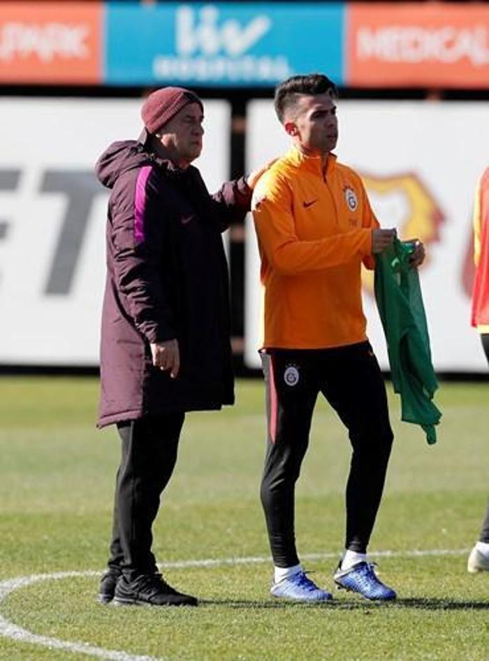 Marcao Galatasarayda ilk idmanına çıktı