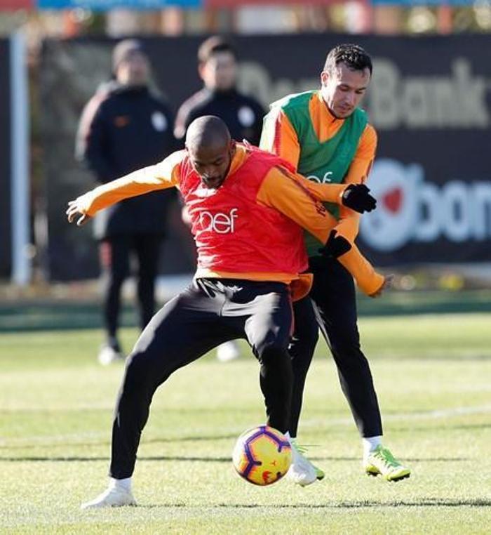 Marcao Galatasarayda ilk idmanına çıktı