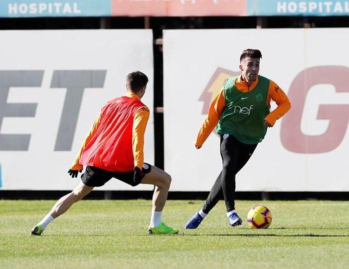 Marcao Galatasarayda ilk idmanına çıktı