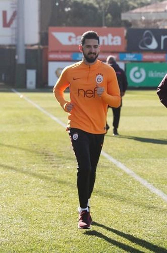 Marcao Galatasarayda ilk idmanına çıktı