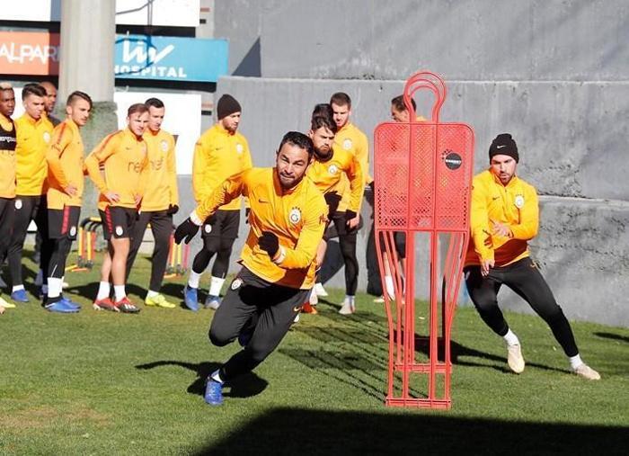 Marcao Galatasarayda ilk idmanına çıktı