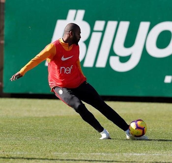 Marcao Galatasarayda ilk idmanına çıktı