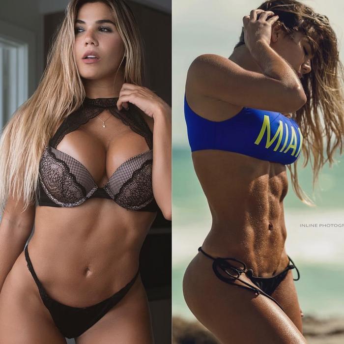 Ünlü fitness modeli Estefania Pereiraya sevgilisinden korkunç işkence