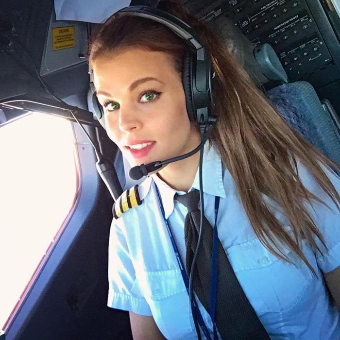 Dünyanın en güzel pilotu Malin Osiban Rydqvist
