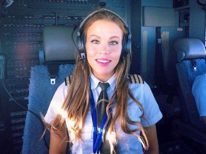 Dünyanın en güzel pilotu Malin Osiban Rydqvist
