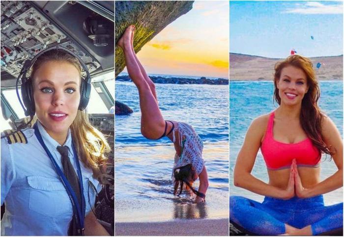 Dünyanın en güzel pilotu Malin Osiban Rydqvist