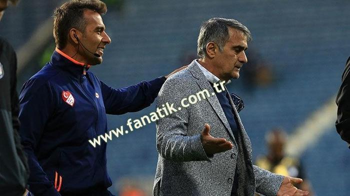 Şenol Güneş hakeme dert yandı