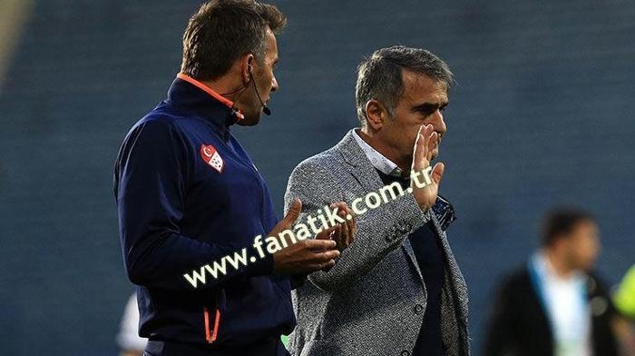 Şenol Güneş hakeme dert yandı