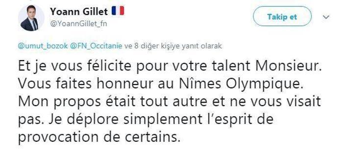 Fransız politikacı Mevlüt Erdinçle dalga geçti