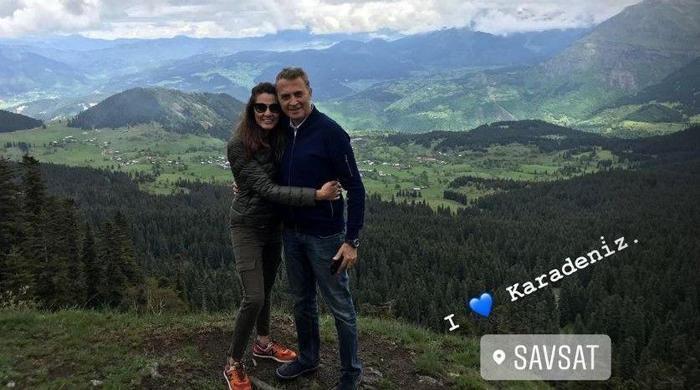 Özlem Kaymaz ilk kez Fikret Ormanın fotoğrafını paylaştı