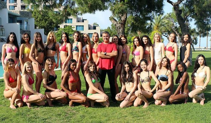 Miss Aura İnternational güzelleri Antalyada kampa girdi