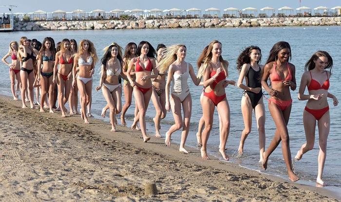 Miss Aura İnternational güzelleri Antalyada kampa girdi