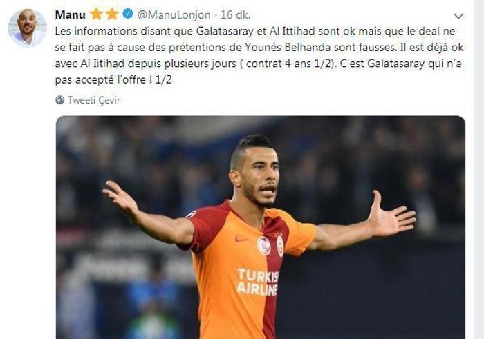 Fransadan ilginç iddia: Belhanda gitmek istiyor, yönetim satmıyor