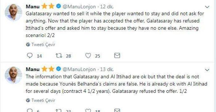 Fransadan ilginç iddia: Belhanda gitmek istiyor, yönetim satmıyor