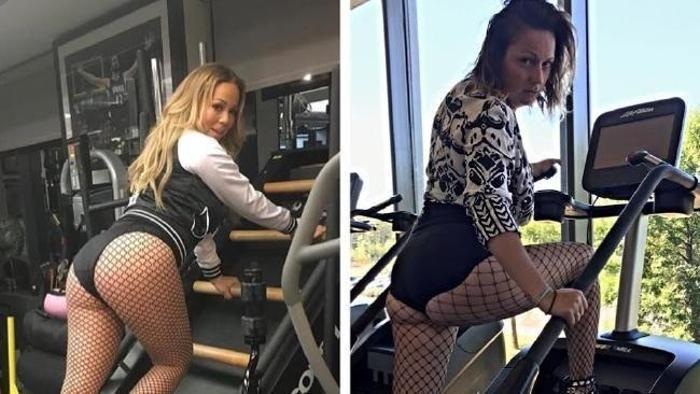 Ünlüleri komik dille taklit eden komedyen Celeste Barber