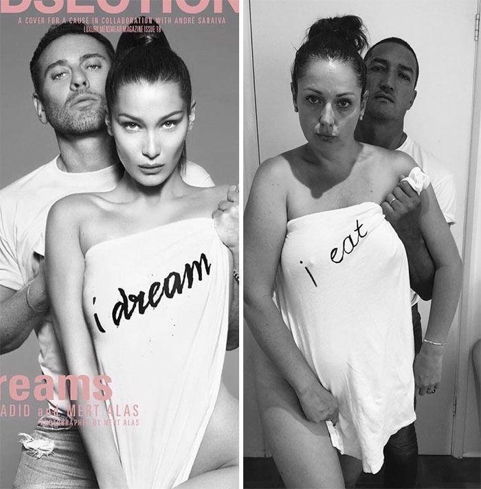 Ünlüleri komik dille taklit eden komedyen Celeste Barber