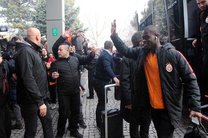 Boluda Galatasaray izdihamı