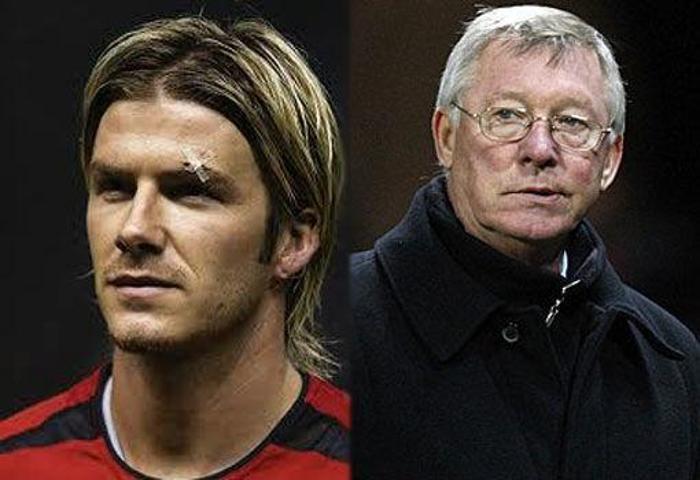 BECKHAM - ALEX FERGUSON