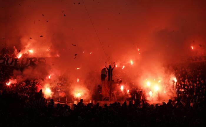 Olimpik Marsilya taraftarları takımlarından hesap sordu