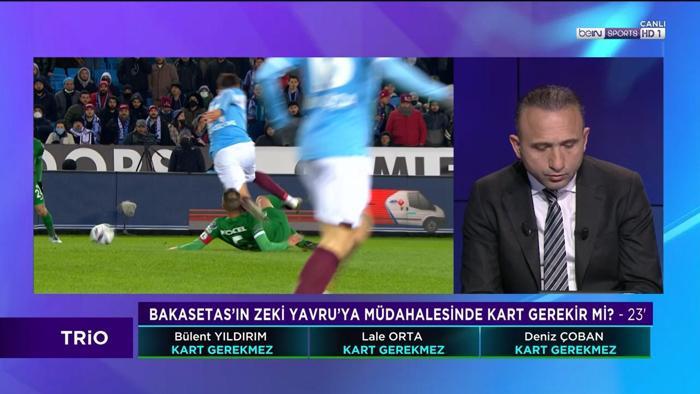 Deniz Çoban, Trabzonspor-Giresunspor ve Fenerbahçe-Altay maçlarının pozisyonlarını yorumladı