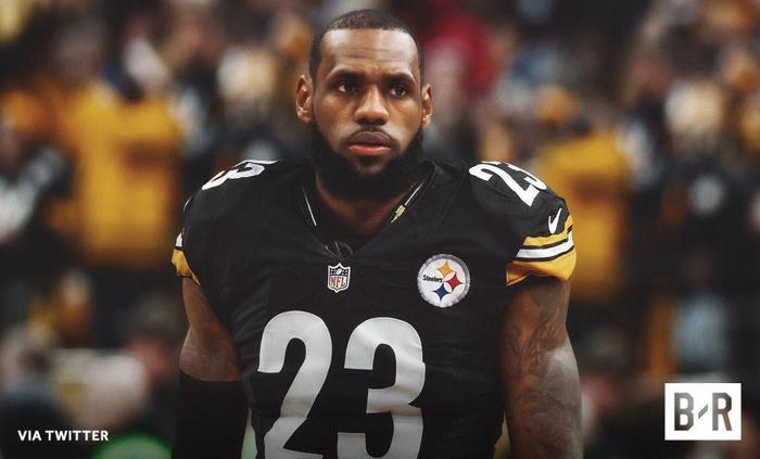 LeBron Jamese NFLden talip var
