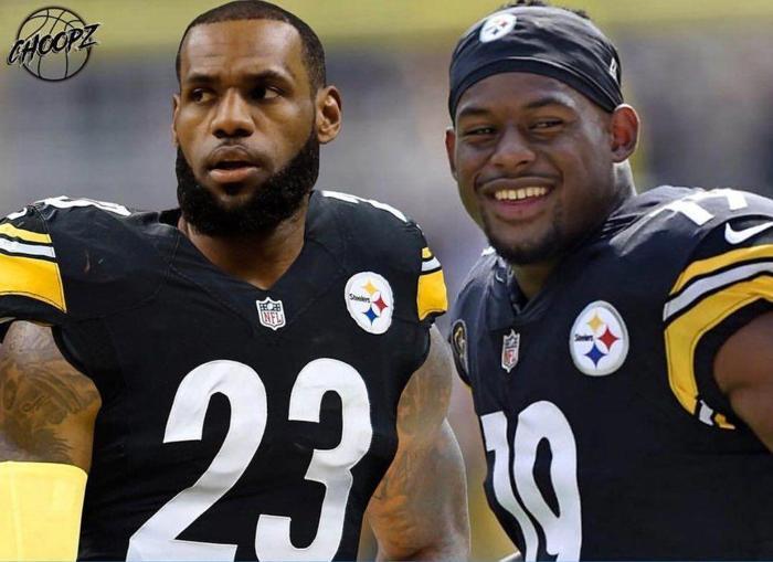 LeBron Jamese NFLden talip var