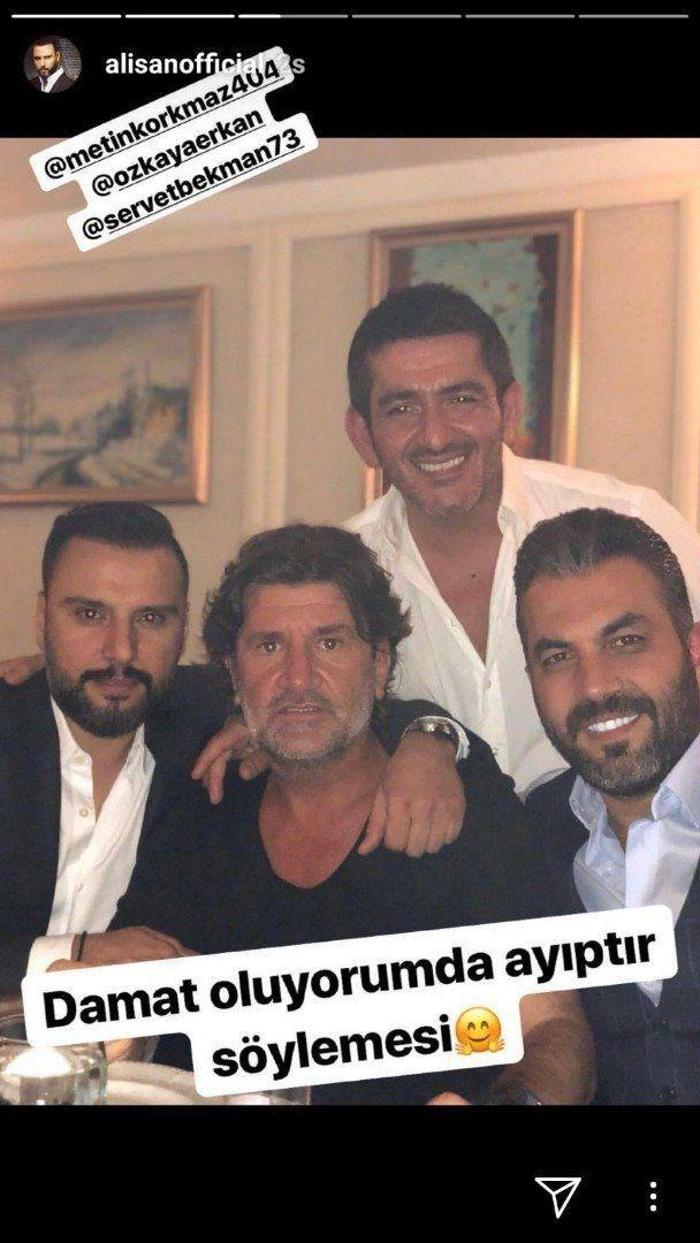 Alişan ile Buse Varol kına gecesi düzenledi