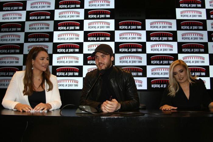 Çukurun Yamaçı Aras Bulut İynemli, Vodafone Parkı gezdi