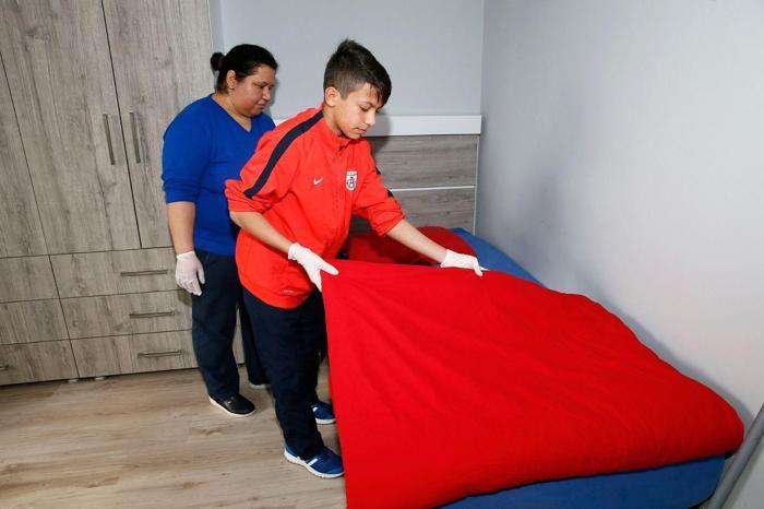 Altınordunun genç futbolcularından anlamlı hareket