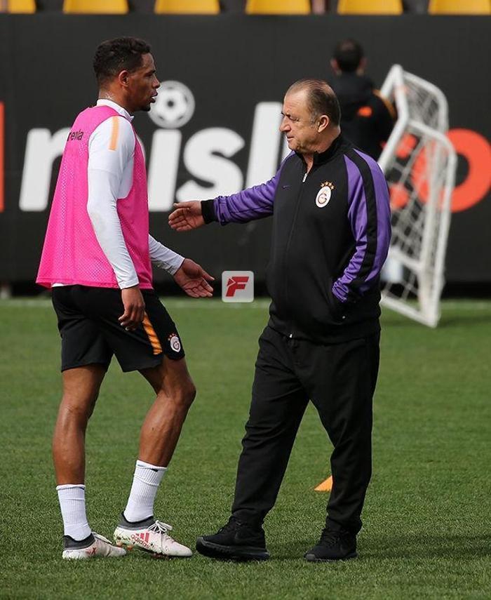 Floryada Fatih Terim fırtınası İdmanda...