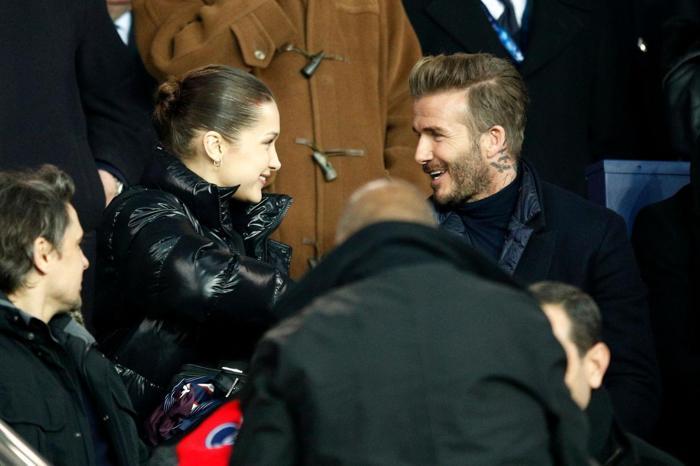 PSG-Real Madrid maçında Bella Hadid rüzgarı