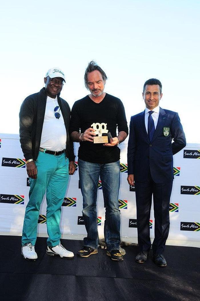 Mandela için golf oynadılar