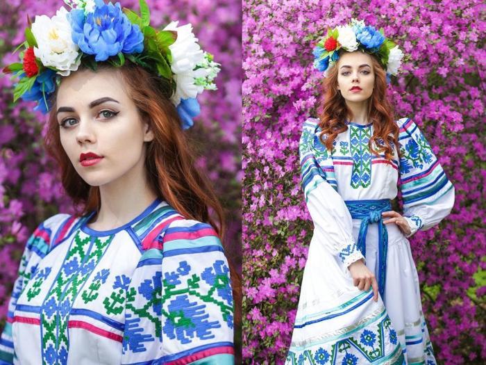 Belarusta İlkbahar Kraliçesi öğrenci güzellik yarışması adayları