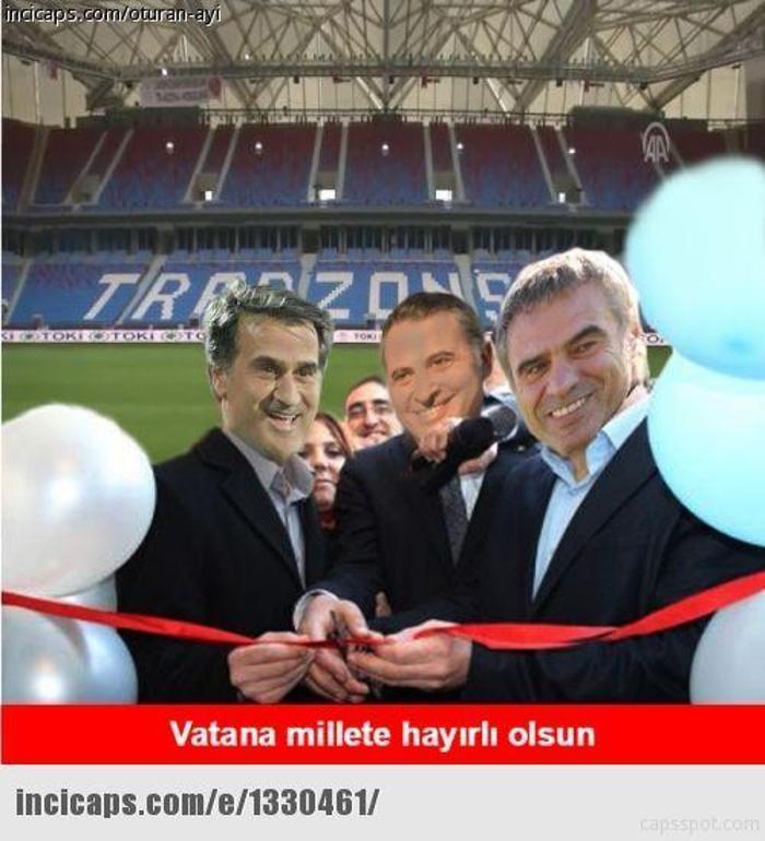 Trabzonspor-Beşiktaş maçı Capsleri