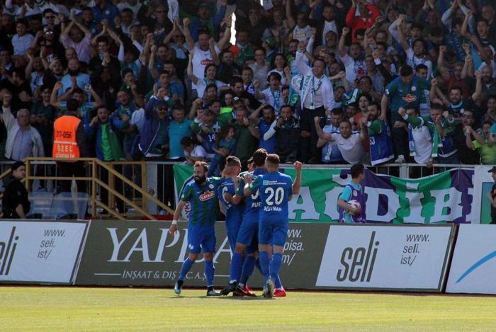 Çaykur Rizesporda Süper Lig sevinci