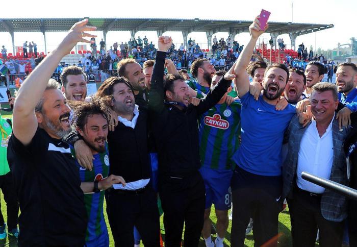 Çaykur Rizesporda Süper Lig sevinci