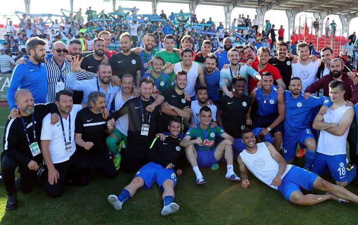 Çaykur Rizesporda Süper Lig sevinci