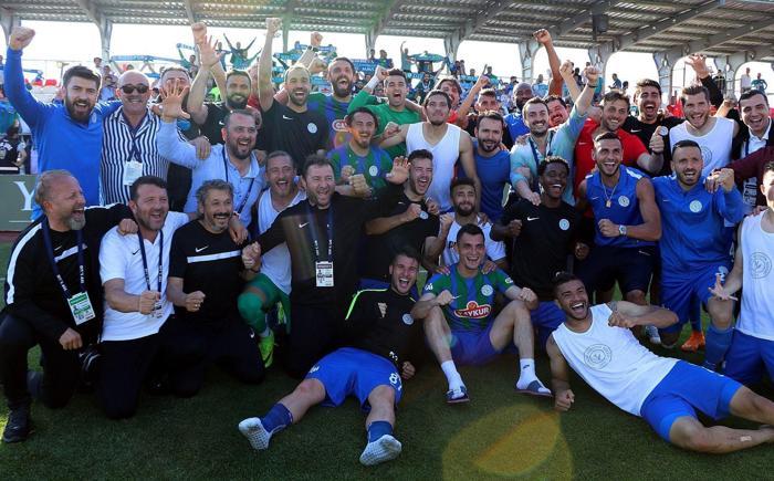 Çaykur Rizesporda Süper Lig sevinci