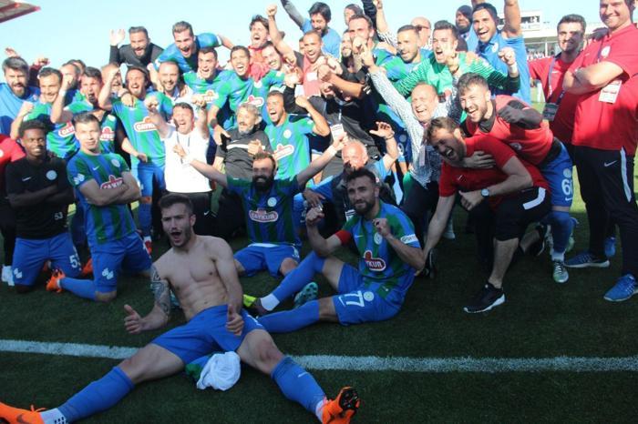 Çaykur Rizesporda Süper Lig sevinci