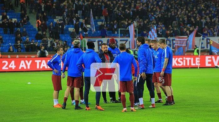 Trabzonspor-Beşiktaş maçından kareler
