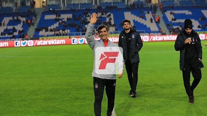 Trabzonspor-Beşiktaş maçından kareler