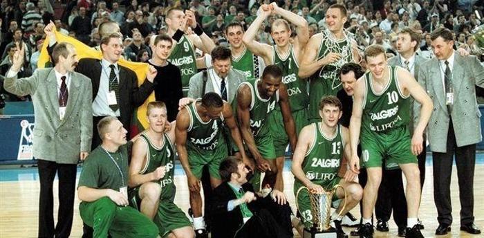 Zalgirisin tarihi Final Four hikayesi