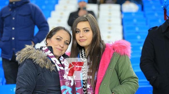 Trabzonspor-Beşiktaş maçından kareler
