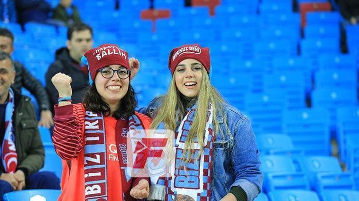 Trabzonspor-Beşiktaş maçından kareler